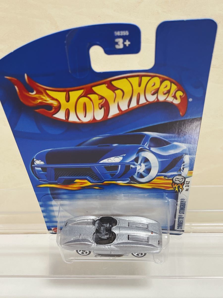 【未開封品】Hot Wheels ホットウィール(56355) 2003 [015] CORVETTE STINGRAY コルベット スティングレイ スティングレー_画像2