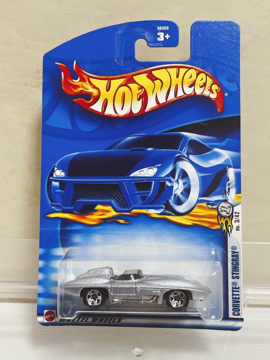 【未開封品】Hot Wheels ホットウィール(56355) 2003 [015] CORVETTE STINGRAY コルベット スティングレイ スティングレー_画像1