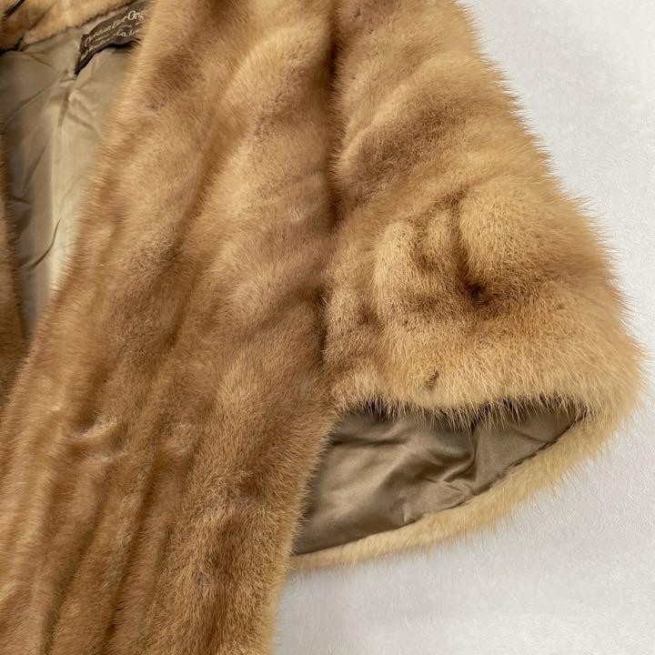 Dior クリスチャンディオール リアルファーストール ファーケープ 毛皮