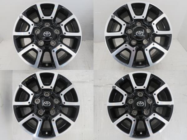 中古アルミホイール 4本セット 18インチ 18x8J +60 5穴 PCD150 US トヨタ 純正 送料無料 タンドラ/セコイア（沖縄、離島除く）a16921_画像3