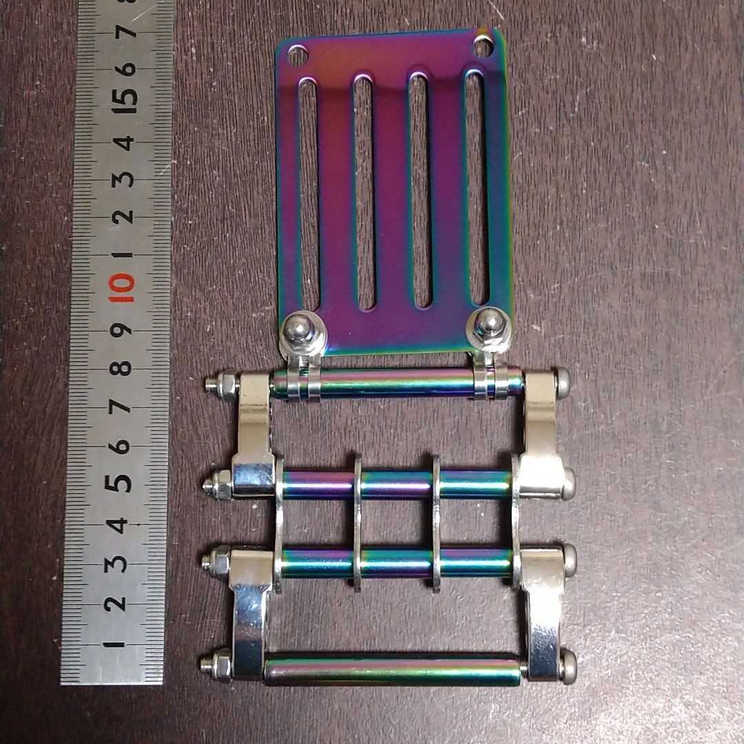 niks и т.д. titanium цвет plate + titanium цвет цепь L65