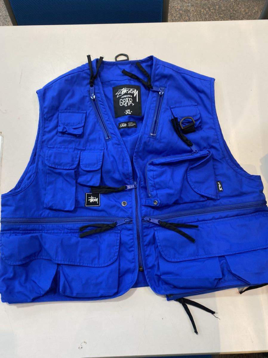 ヤフオク! - 12ss STUSSY TILT フィッシングベスト XL