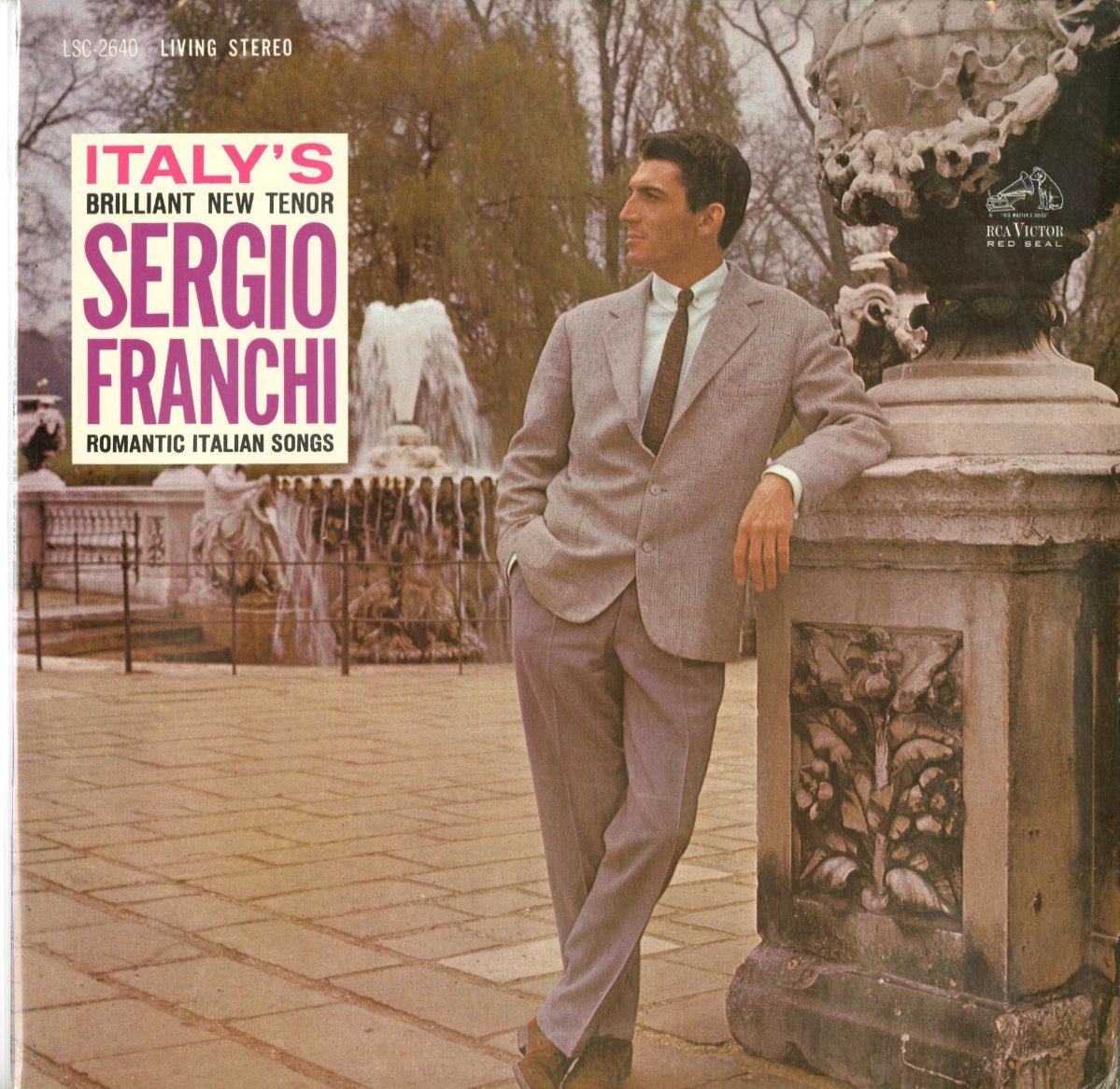 米RCA LSC2640SERGIO FRANCHI ROMANTIC ITALIAN SONGS＊＊＊_画像1