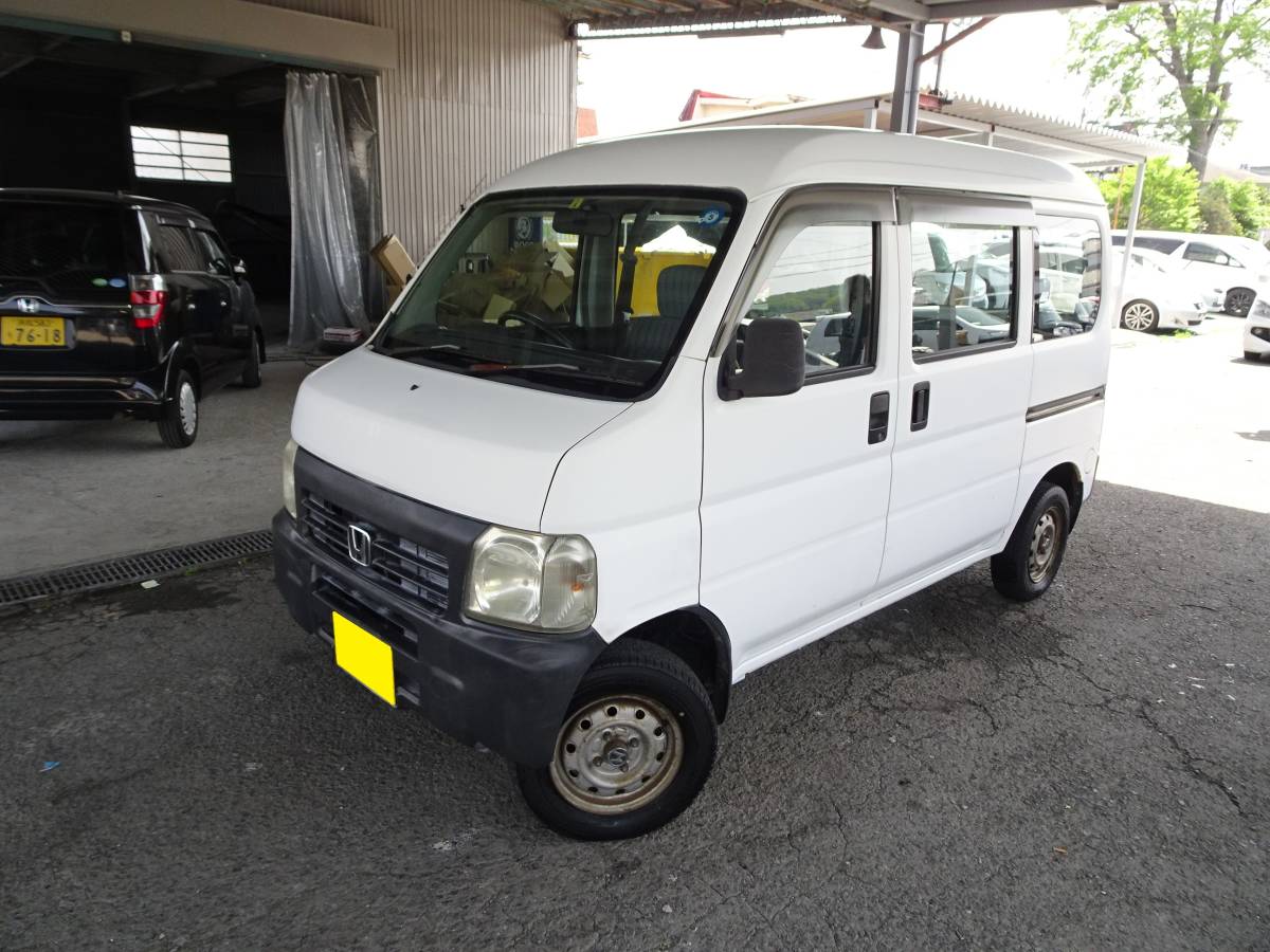 アクティバン*4万km台!*4WD*5速MT*AMラジオ*夏タイヤ積込*110417