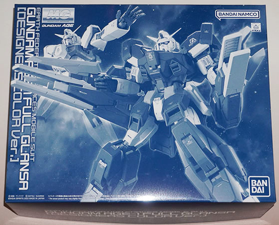 予約】 プレミアムバンダイ限定 MG 1/100 ガンダムAGE-1 フルグランサ