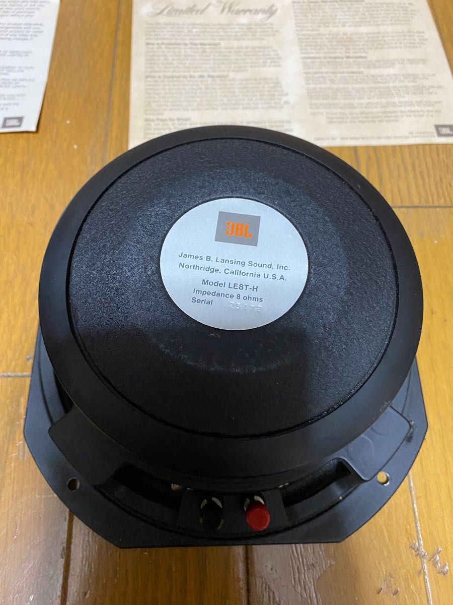 JBL LE8T-H ペア 音出ますがジャンク扱い|Yahoo!フリマ(旧 JBL LE8T-H ペア 音出ますがジャンク扱い|Yahoo!フリマ(旧