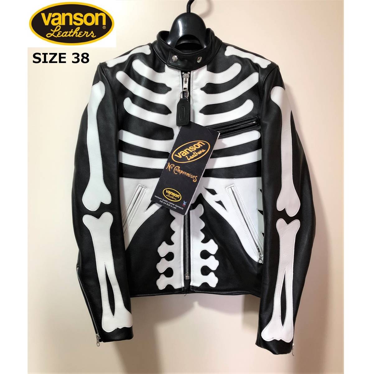 VANSON B BONE JACKET バンソン B ボーン ジャケット シングル