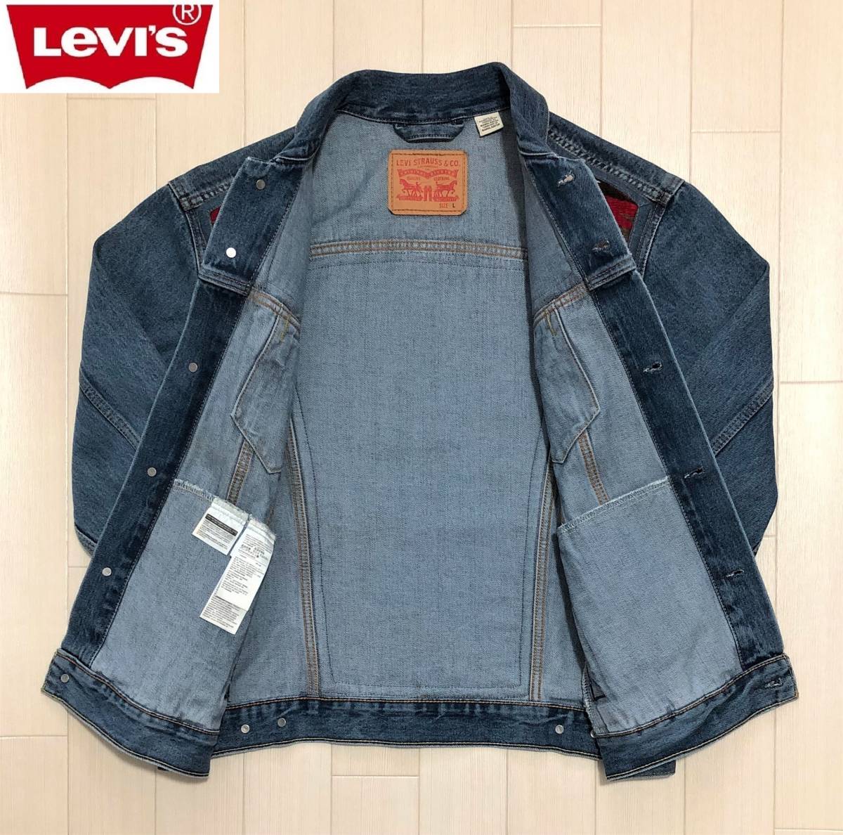 LEVI'S リーバイス 1920s Navajo Rug Jacket 1920年代 ナバホ族 ラグジャケット デニムジャケット ジージャン Gジャン サイズ L 72334 0130