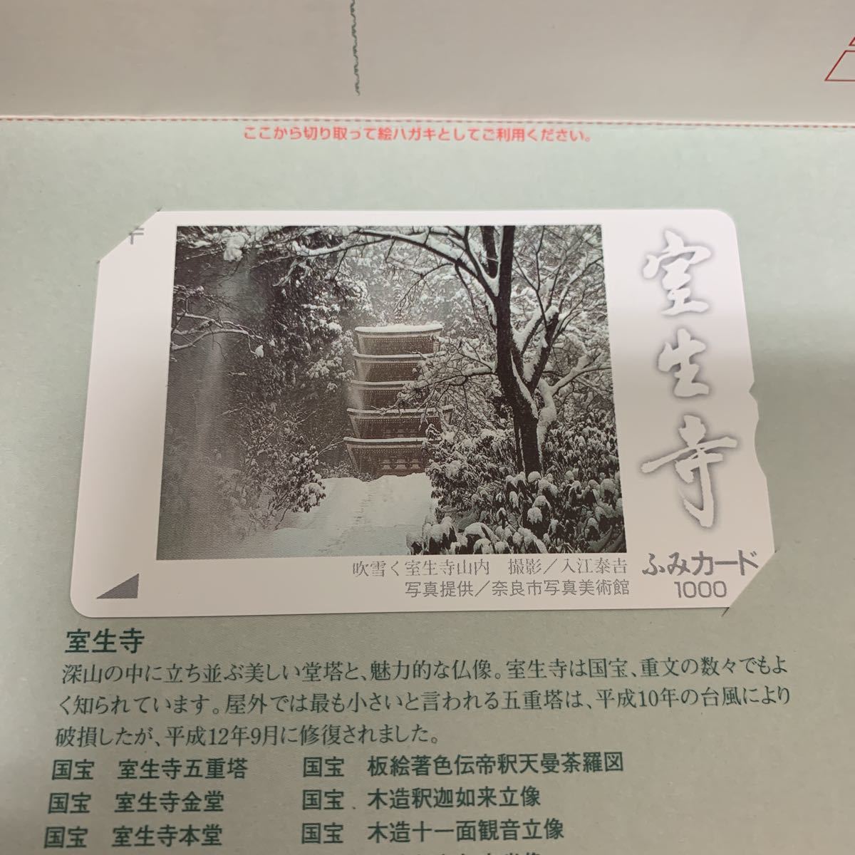  mail postcard . raw temple .. card hi Vicky Kyushu version .. card GLAY T card K634
