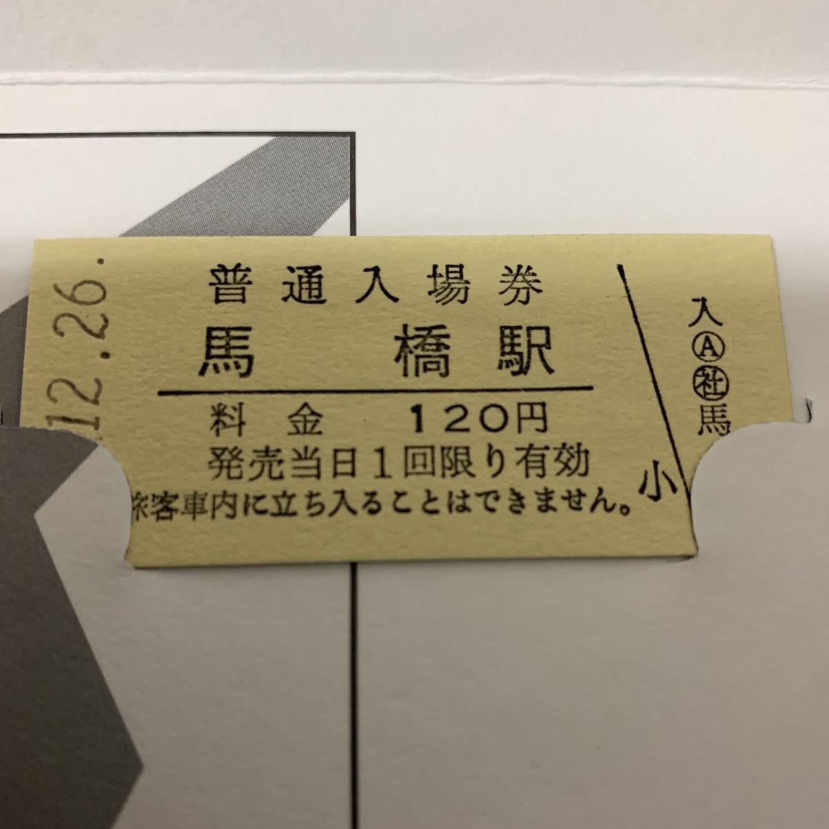 硬券 電化55周年記念 入場券　総武流山電鉄　K839_画像5