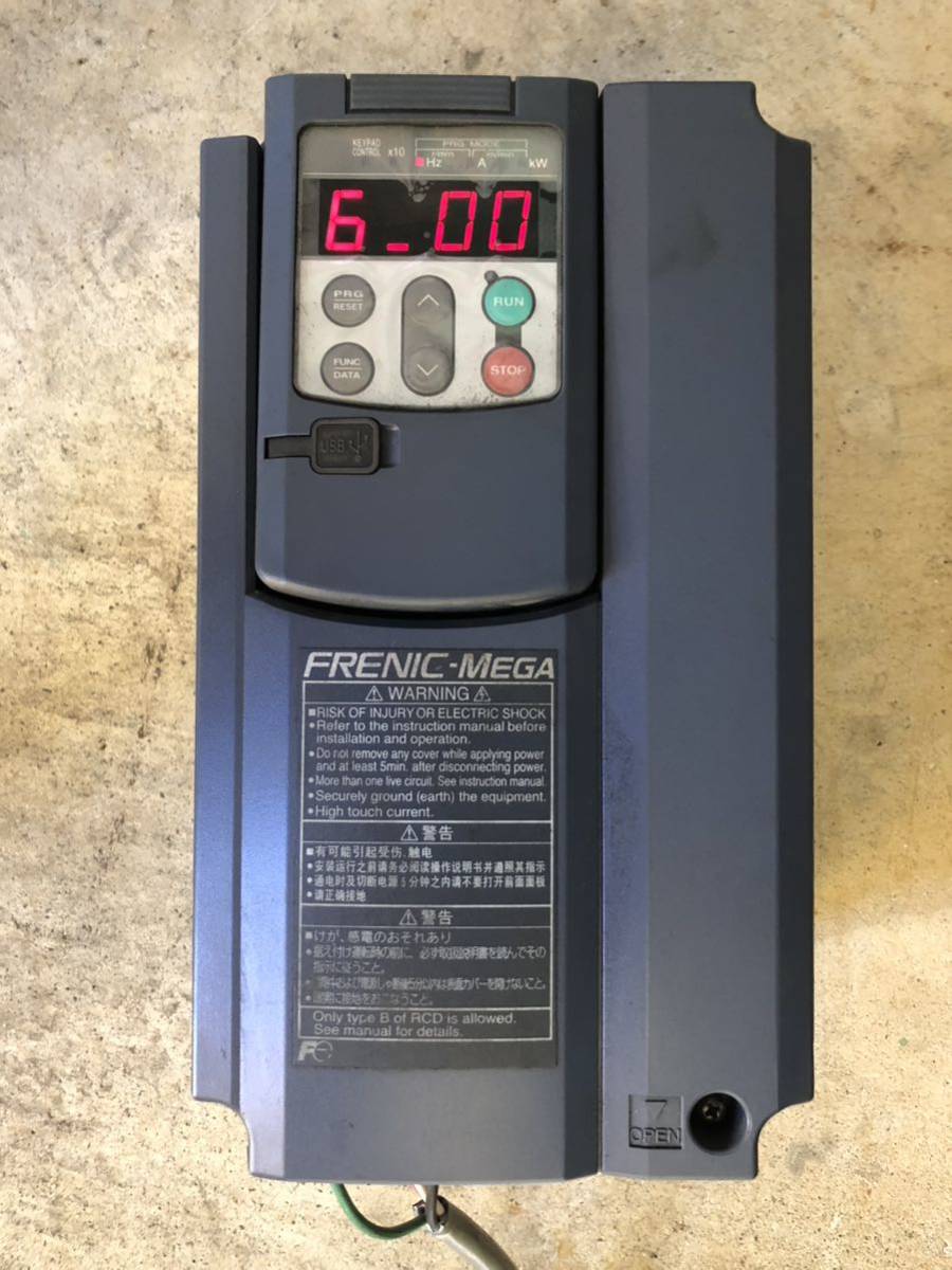 品】富士電機 低圧インバータ FRN3.7G1S-2J、FRN2.2G1S-2J