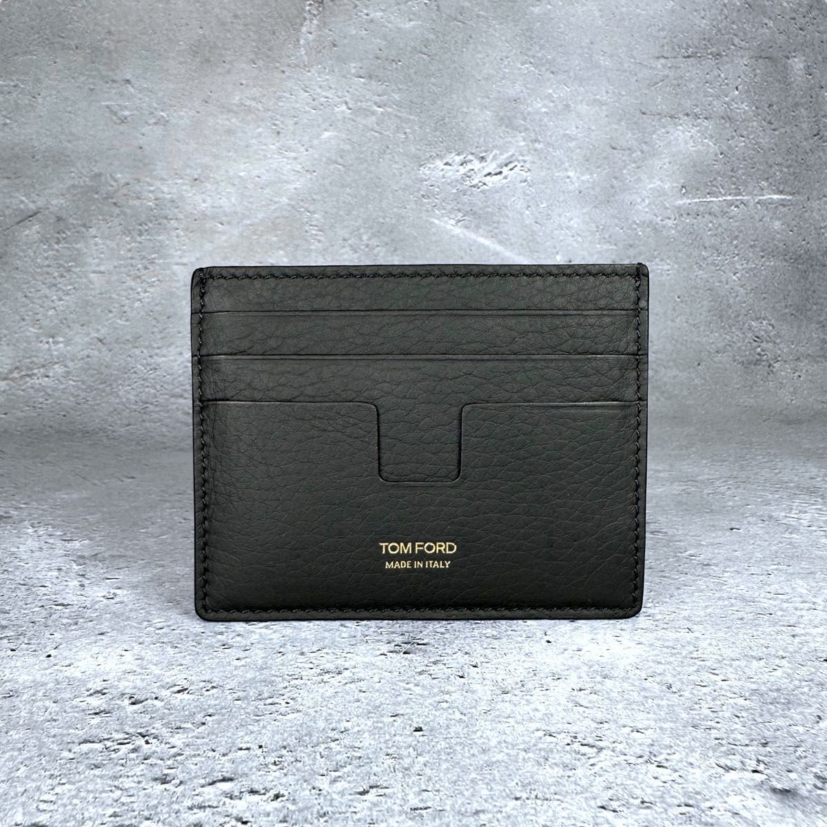 【美品】TOM FORD レザー T Line カードケース カードホルダー