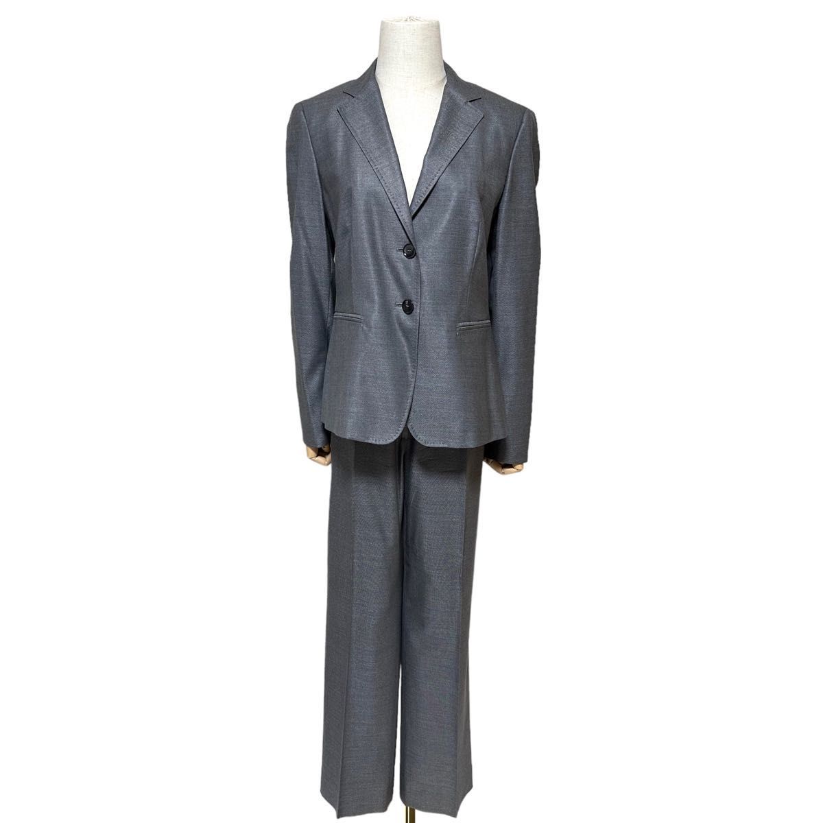 美品】Max Mara セットアップ スーツ ジャケット パンツ 白タグ