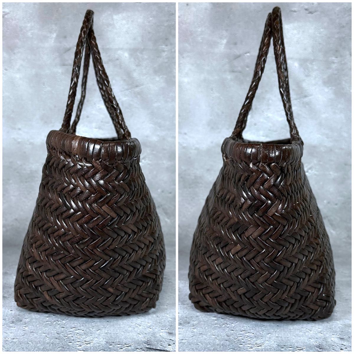 美品】Dragon Diffusion 三段跳び小 バスケット カゴバッグ | inmano