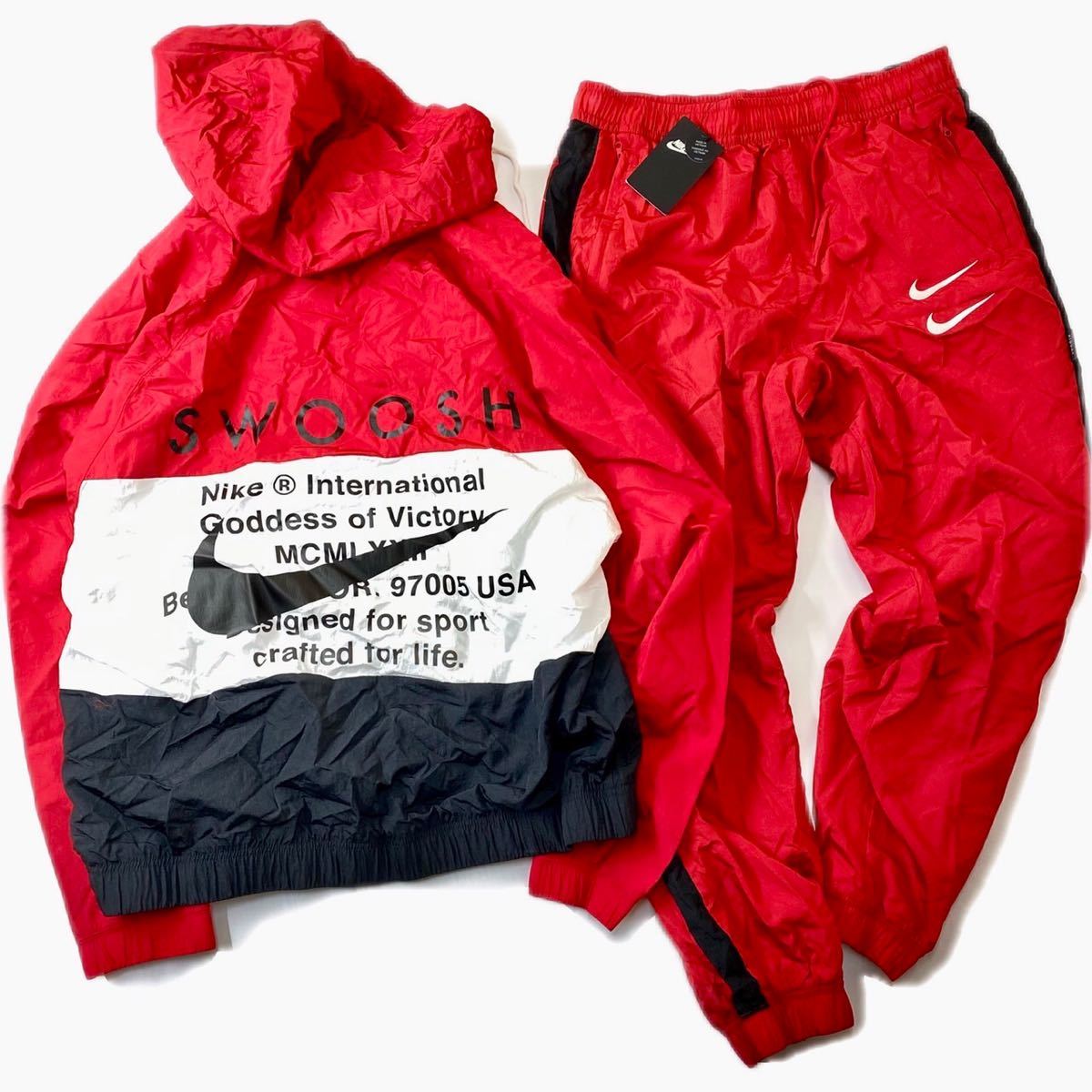 NIKEナイキ ビッグスウォッシュ ウーブンジャケット&パンツ