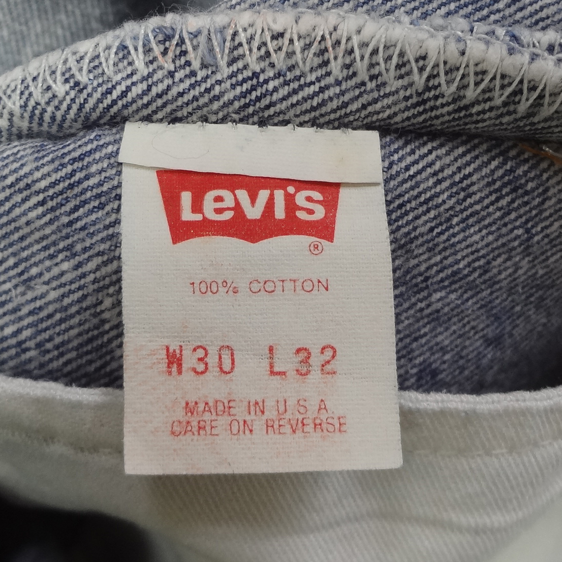W30インチ リーバイス 米国製 501 ジーンズ 古着 デニム levi's MADE IN THE USA_画像5