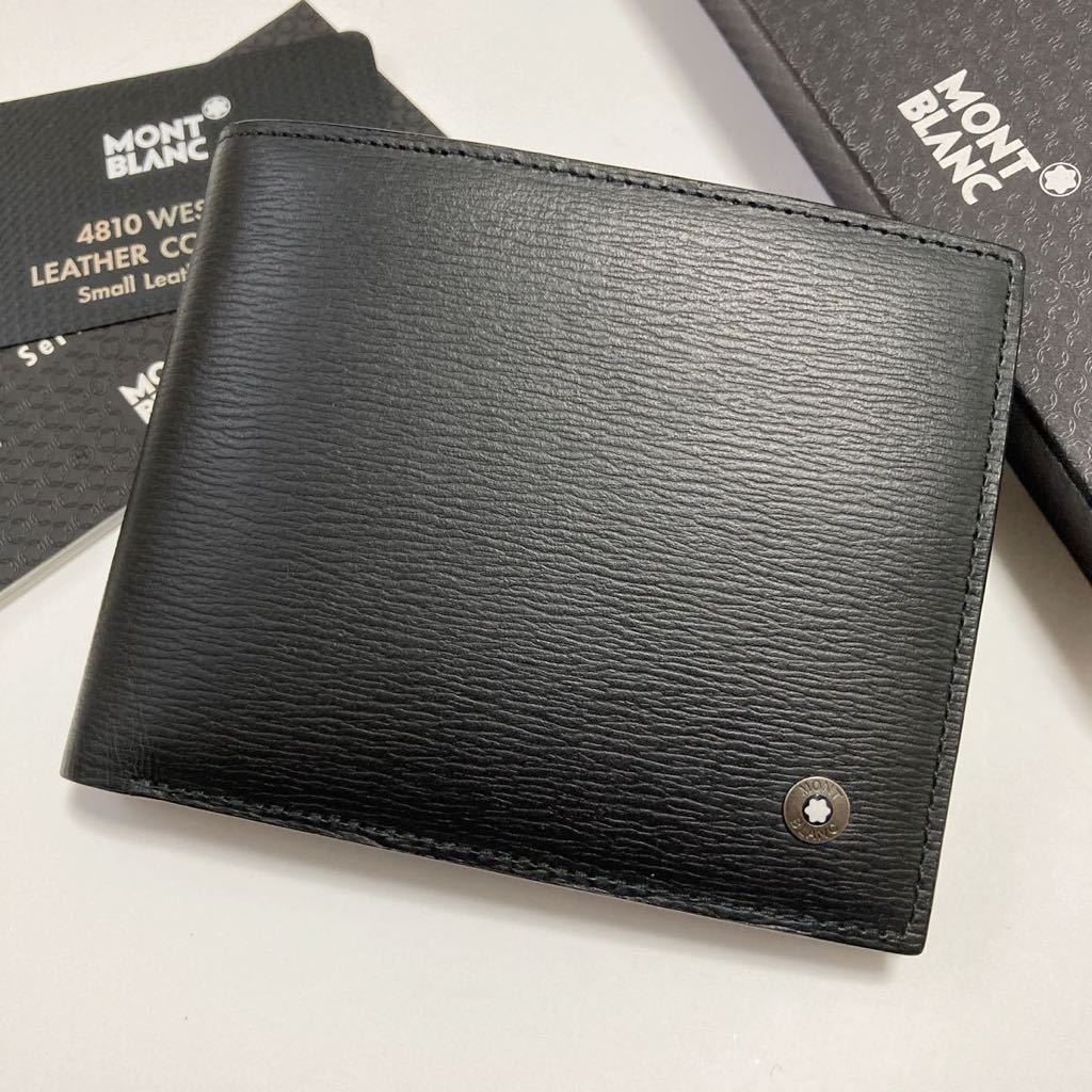 MONTBLANC モンブラン 4810 ウエストサイド ウォレット 二つ折り MONTBLANC モンブラン 4810 ウエストサイド ウォレット 二つ折り