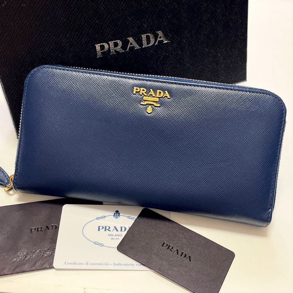 新品未使用】PRADA プラダ ラウンドファスナー 長財布 | labiela.com