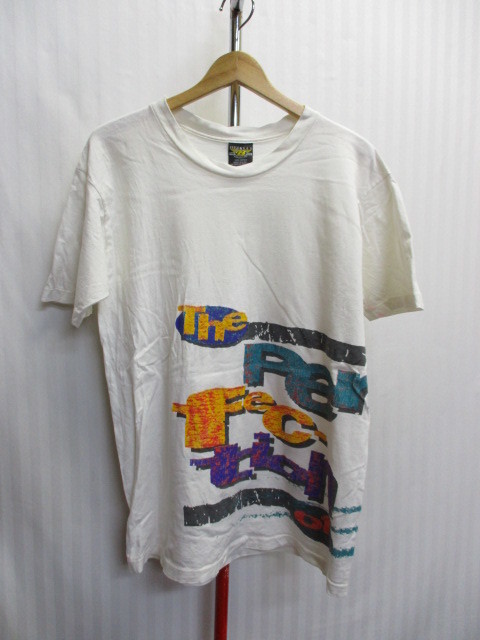 USA製　BUGLE BOY　バグルボーイ　90sヴィンテージ　Tシャツ　メンズL　白Tシャツ　バスケシャツ　半袖バスケットボールジャージ　04051_画像1