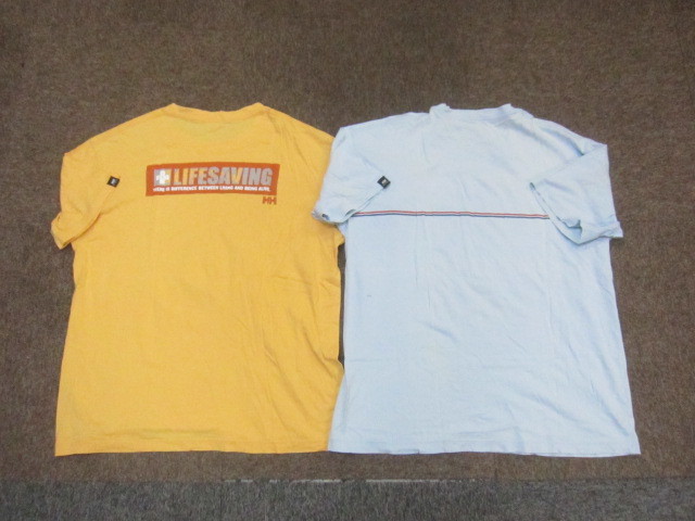 ヘリーハンセン　Tシャツ　２枚セット　メンズXL LL　半袖シャツ　半袖カットソー メンズウエア 半袖アウトドアウエア キャンプウエア04010_画像9