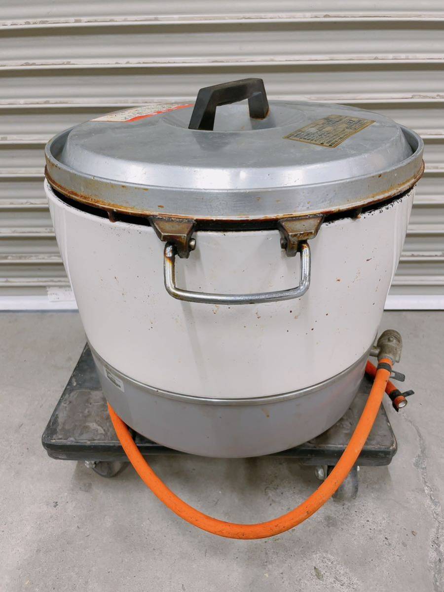 中古 リンナイ 業務用 茨城県 ガス炊飯器 引取歓迎 D2 厨房機器 炊飯器