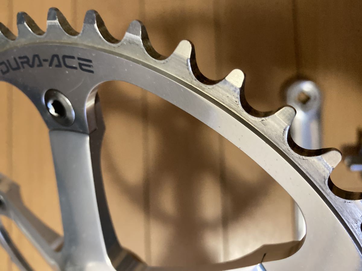 DURA-ACE デュラエースピスト 競輪 NJS 刻印 クランク BBセット-