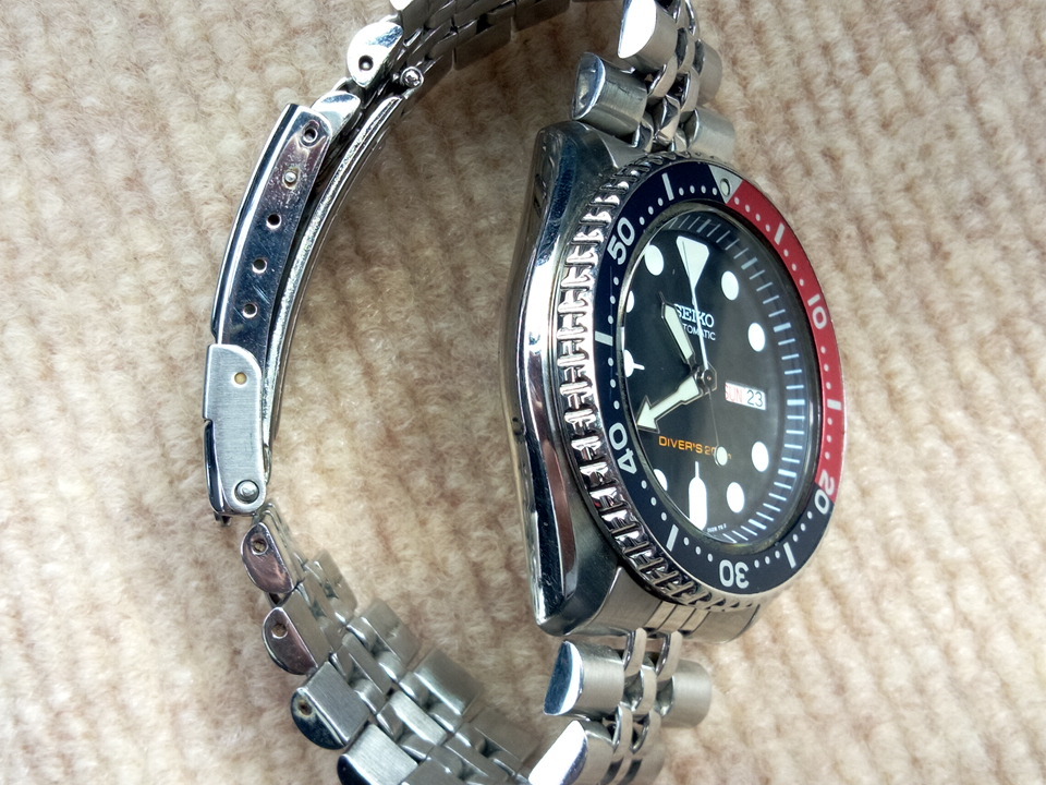 SEIKO セイコー ネイビーボーイ 自動巻きダイバー 200M SKX009K 7S26