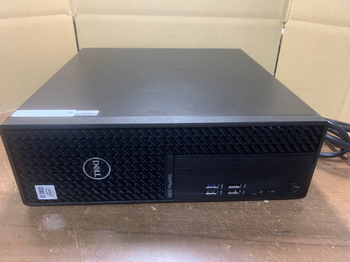 Dell OptiPlex 3080 第10世代 i3-10105 メモリ16GB SSD512GB NVMe