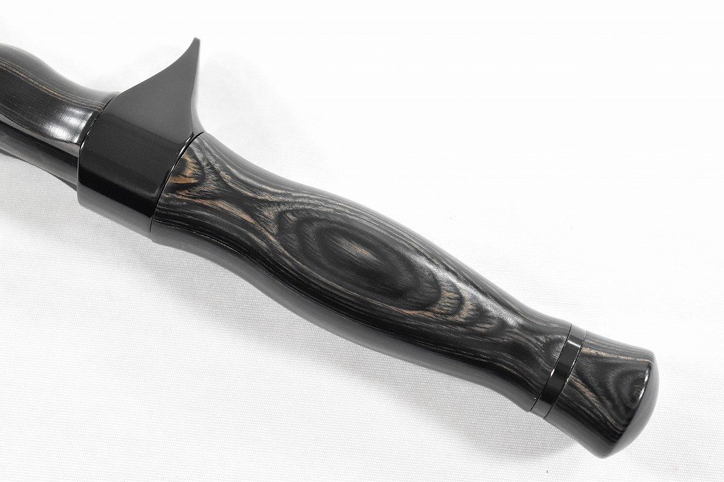 【ヒトトキワークス】 ブラックウッドグリップ ホールドベイトグリップ