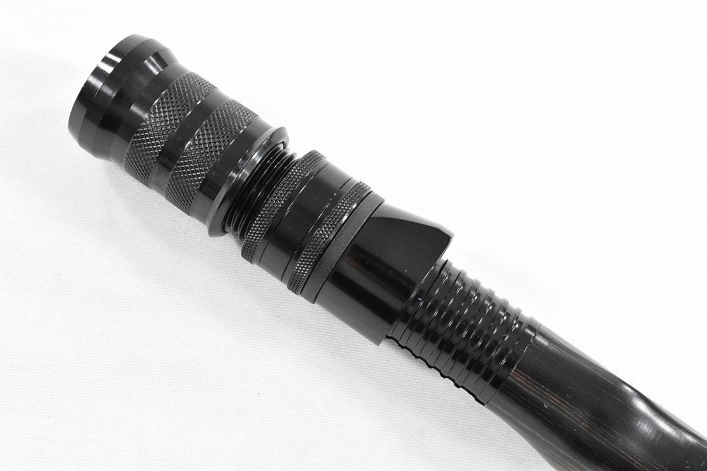 【ヒトトキワークス】 ブラックウッドグリップ ホールドベイトグリップ