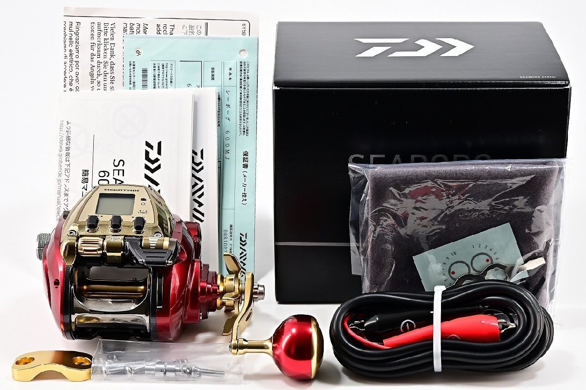 【ダイワ】 21 シーボーグ 600MJ 使用距離0.0km 使用0時間 DAIWA