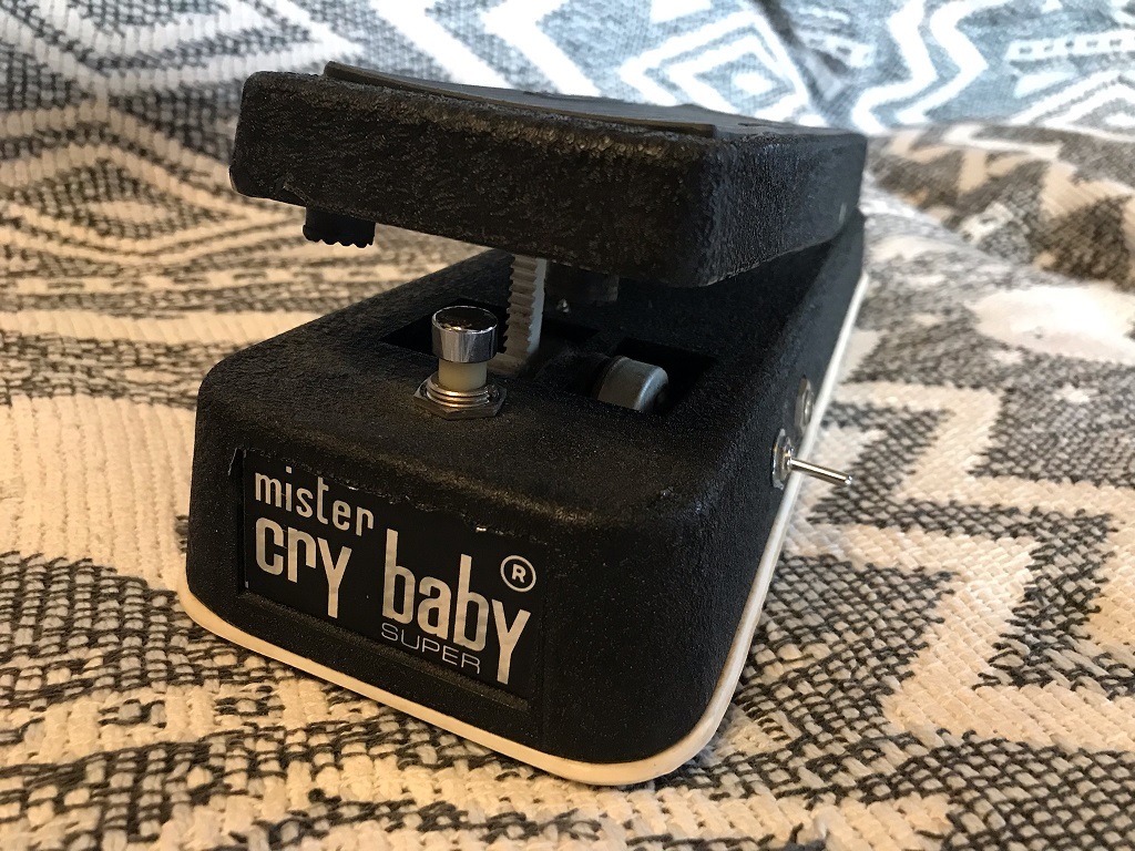 ワウ JEN mister cry baby super True Bypass Wah / Volume Pedal switch mods. made in Italy