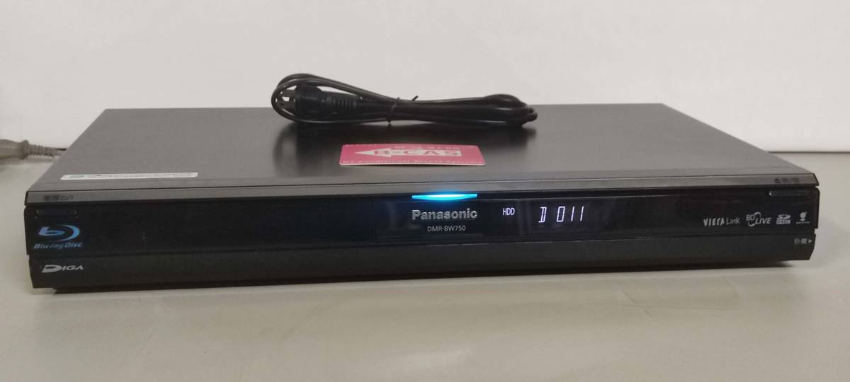 超歓迎500GB-W録-Panasonic BDレコーダーDMR-BW750完動品 映像機器