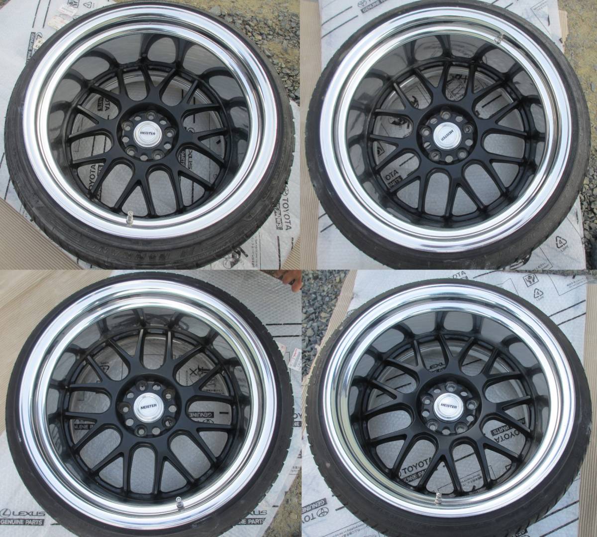 WORK MEISTER M1R 18インチ 10.0J 11.5J 114.3 5穴 希少サイズ