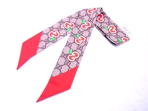 Yahoo!オークション - □新品□未使用□ GUCCI グッチ GG柄 シルク100...