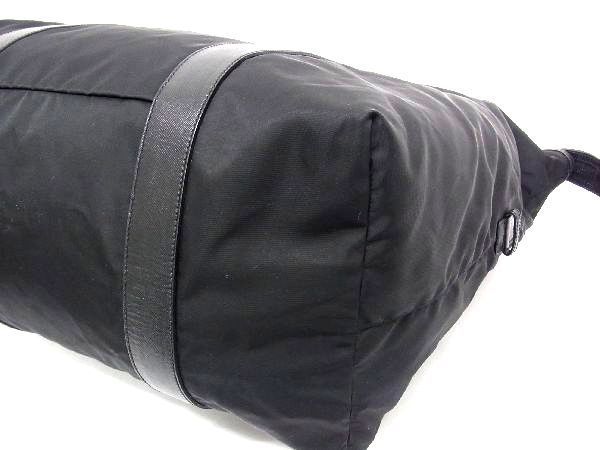 □新品同様□ PRADA プラダ V49Z テスートナイロン×サフィアーノレザー