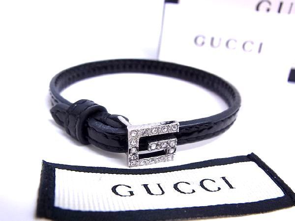 人気商品は ブレスレット ラインストーン パテントレザー グッチ GUCCI