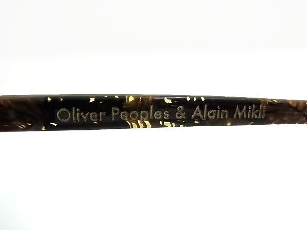 ■希少■新品同様■ OLIVER PEOPLES オリバーピープルズforアランミクリ OV5323S 1623Y9 Spelmon サングラス ダークブラウン系 AF8240アP_画像5