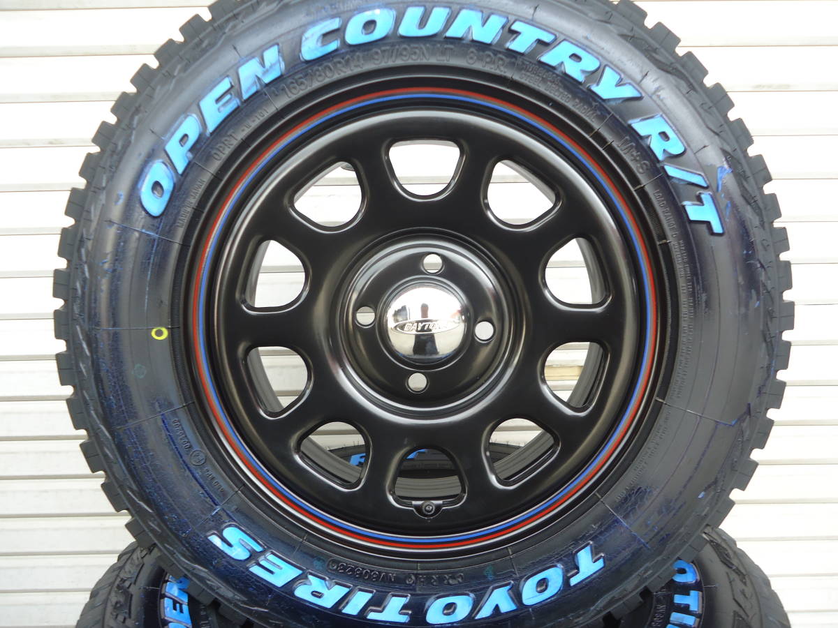 DAYTONA SS☆TOYOオープンカントリーR/T☆165/80R14ゴツゴツタイヤ