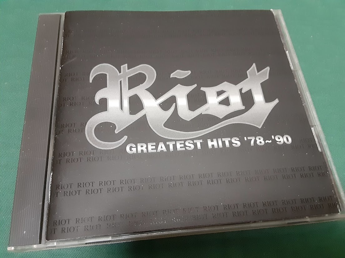 RIOT　ライオット◆『グレイテスト・ヒッツ'78~'90』日本盤CDユーズド品_画像1