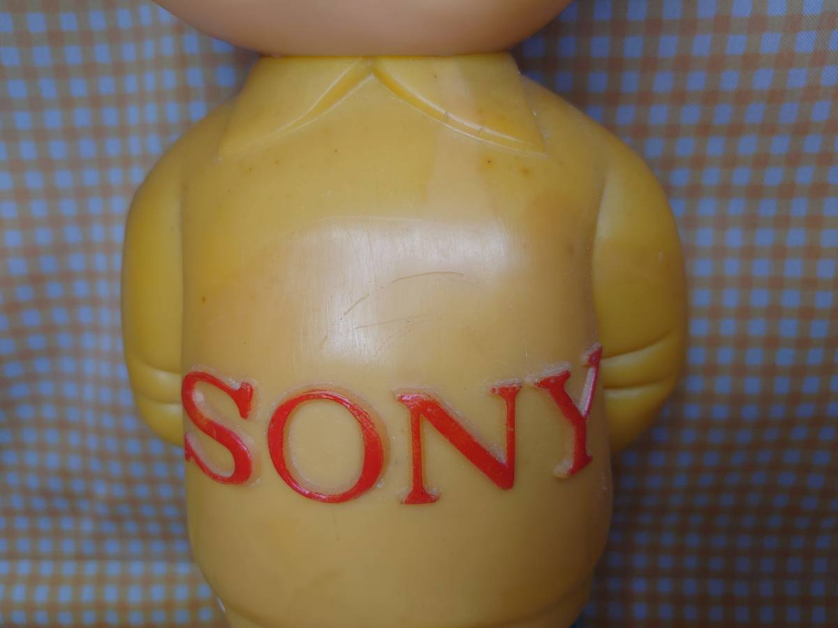  ценный витрина для Sony .. примерно 51cm Showa Retro SONY Sony sofvi кукла подлинная вещь античный retro витрина для дисплей кукла 