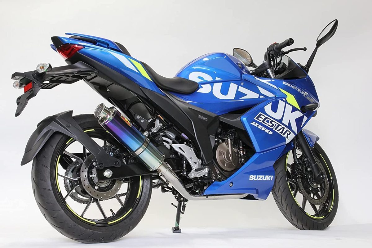 Realize(リアライズ) GIXXER SF 22Racing 250) 250 チタン (ジクサー