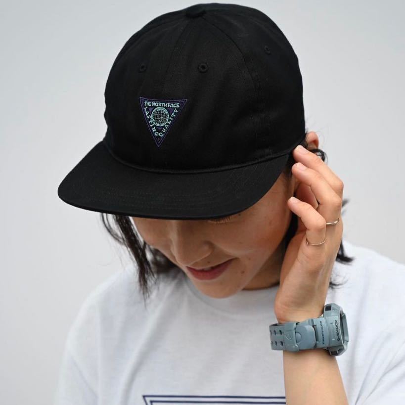 ノースフェイスマウンテン限定 キャップ【Lasting Quality Cap】ブラック 黒 NT02205R 直営店限定 帽子 スタンダード Mountain【送料無料】