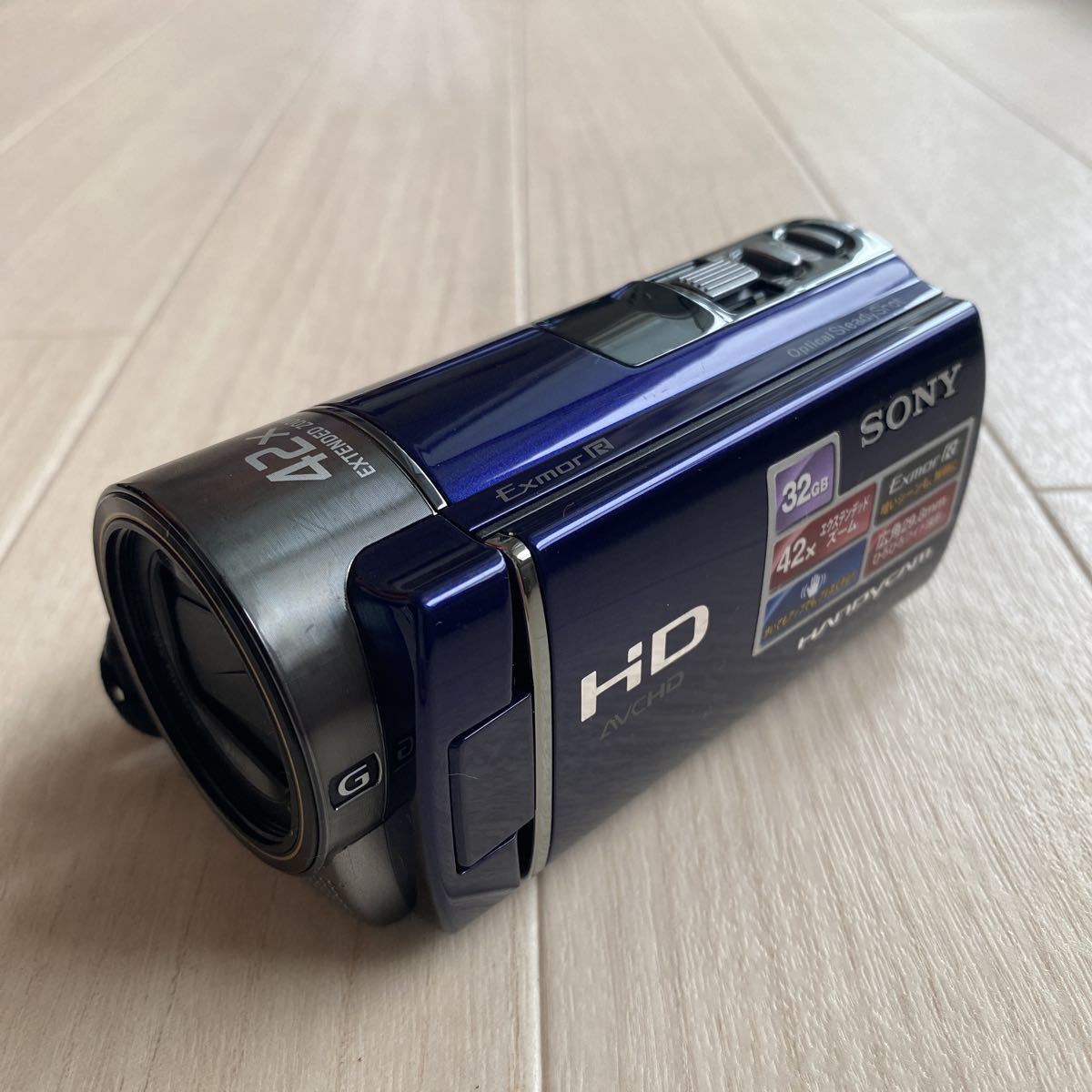 SONY HANDYCAM HD HDR-CX180 ソニー デジタルビデオカメラ 32GB V228のサムネイル