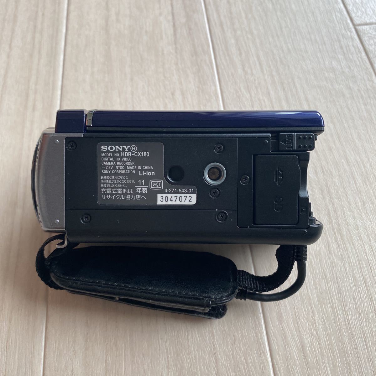 SONY HANDYCAM HD HDR-CX180 ソニー デジタルビデオカメラ 32GB V228_画像7