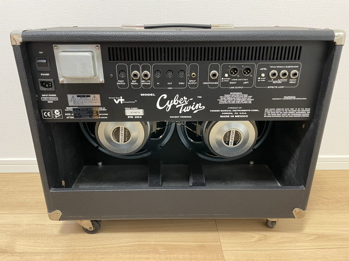 Fender USA Cyber Twin フェンダー サイバーツイン ギターアンプ 130W