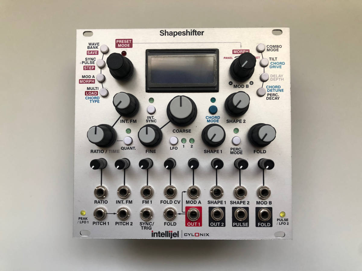貴重】 Intellijel Shapeshifter 超多機能ウェーブテーブル