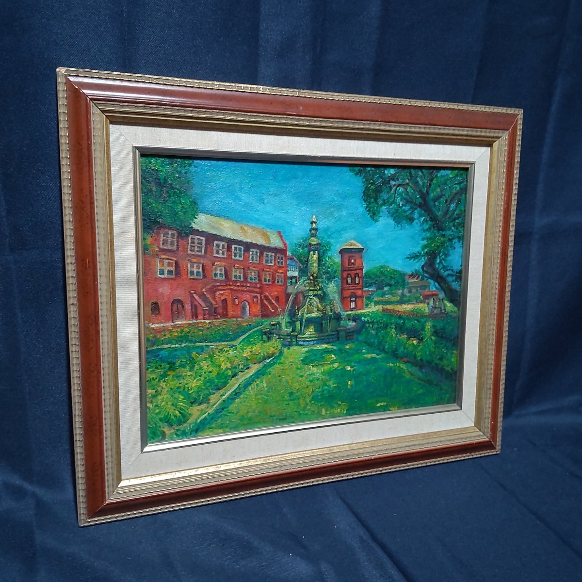 人気定番定番 ヤフオク! - 269 絵画 油彩 油絵 風景画 作者不明 額装