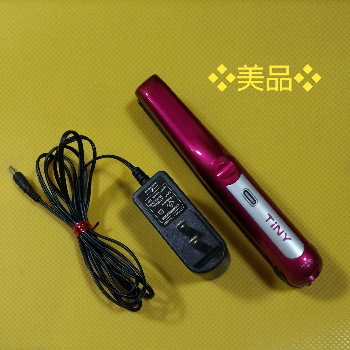 日本人気超絶の TiNY KCC-1510 KOIZUMI コードレス ストレートアイロン
