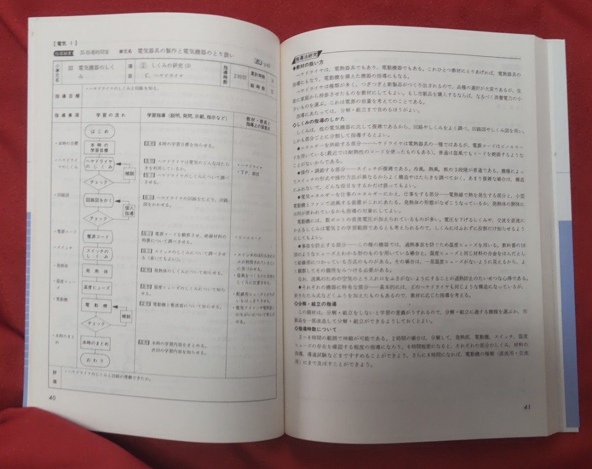 ☆古本◇技術・家庭学習指導書[下]技術系列 電気編□開隆堂◇著作者技術・家庭科研究会○昭和59年？◎_画像10